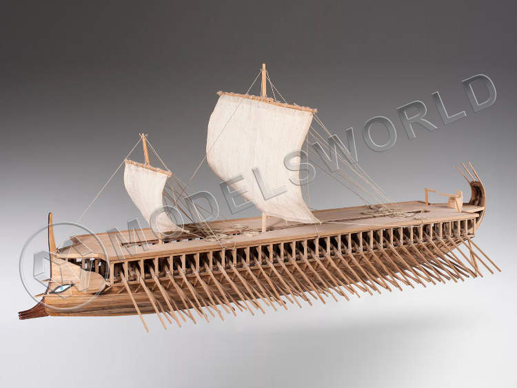 Набор для постройки модели корабля GREEK TRIREME. Масштаб 1:72 - фото 1