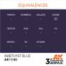 Акриловая краска AK Interactive 3rd GENERATION Standard. Amethyst Blue. 17 мл