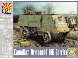 Склеиваемая пластиковая модель Canadian Armored MG Carrier. Масштаб 1:35