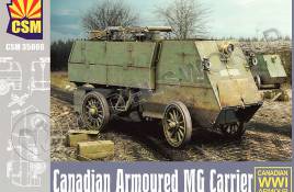 Склеиваемая пластиковая модель Canadian Armored MG Carrier. Масштаб 1:35