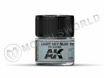 Акриловая лаковая краска AK Interactive Real Colors. Light Sky Blue FS 35526. 10 мл