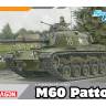 Склеиваемая пластиковая модель танк M60 Patton. Масштаб 1:35