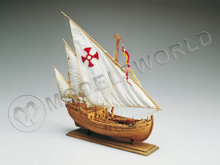 Набор для постройки модели корабля NINA каравелла Колумба 1492 г. Масштаб 1:65