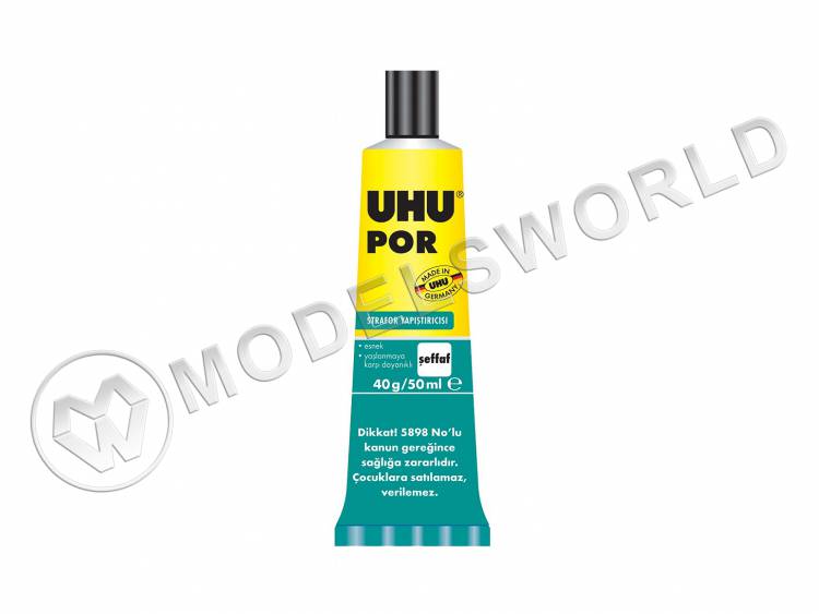 Клей универсальный для пористых пластиков UHU Por, 50 мл - фото 1