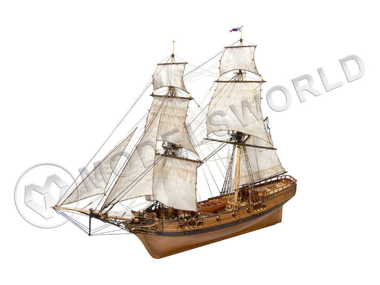 Набор для постройки модели "БРИГАНТИНА ФЕНИКС". Масштаб 1:72 Набор для постройки модели "БРИГАНТИНА ФЕНИКС". Масштаб 1:72 - фото 1