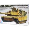 Склеиваемая пластиковая модель M1A2 ABRAMS  Американский танк (иракский конфликт). Масштаб 1:35