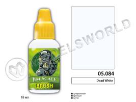 Акриловая краска под кисть Jim Scale Dead White, 18 мл