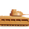 Склеиваемая пластиковая модель Британский средний танк Матильда II. Масштаб 1:100