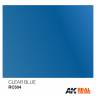 Акриловая лаковая краска AK Interactive Real Colors. Clear Blue. 10 мл
