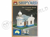 Модель из бумаги маяк "Lighthouse Crowdy Head" (№ 1). Масштаб 1:87