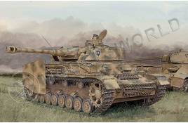 Склеиваемая пластиковая модель Танк PzIV Ausf.G май-апрель 43. Масштаб 1:35