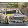 Склеиваемая пластиковая модель автомобиль Mercedes-Benz 190E 2.5-16 Evolution II. Масштаб 1:24