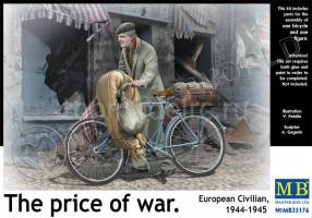 Фигура европейского гражданского. "Цена войны". 1944-1945. Масштаб 1:35