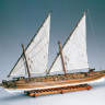 Набор для постройки модели корабля ARROW американская канонерская лодка 1814 г. Масштаб 1:55