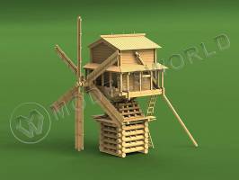 Набор для постройки модели Ветряная мельница А.П. Дурова. Масштаб 1:72