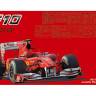 Склеиваемая пластиковая модель болид  Ferrari F10 2010 Japan Grand Prix. Масштаб 1:20