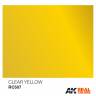 Акриловая лаковая краска AK Interactive Real Colors. Clear Yellow. 10 мл