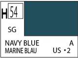 Краска водоразбавляемая MR.HOBBY NAVY BLUE (полуматовая), 10 мл