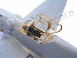 Фототравление фонарь Bf-109/G тип "эрла", Звезда. Масштаб 1:48