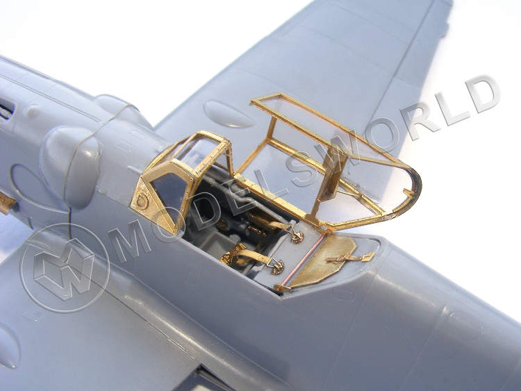 Фототравление фонарь Bf-109/G тип "эрла", Звезда. Масштаб 1:48 - фото 1
