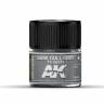 Акриловая лаковая краска AK Interactive Real Colors. Dark Gull Grey FS 36231. 10 мл