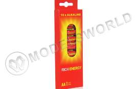 Батарейка Rich Energy LR-6 AA Alkaline, 1 шт