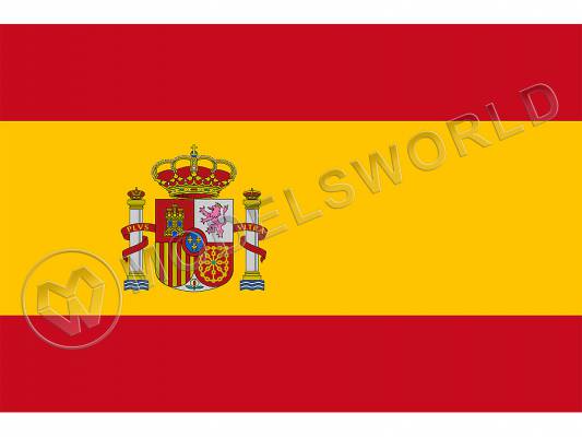 Флаг Испании. Размер 34х22 мм