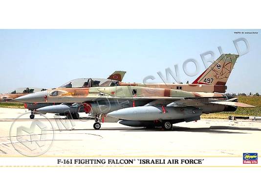 Склеиваемая пластиковая модель самолета F-16I Israeli Air Force. Масштаб 1:48