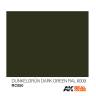 Акриловая лаковая краска AK Interactive Real Colors. Dunkelgrün-Dark Green RAL 6009. 10 мл