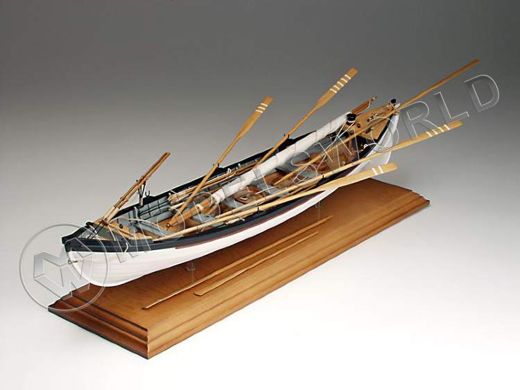 Набор для постройки модели китобойного судна WHALEBOAT из Нью-Бедфорда, США, 1860. Масштаб 1:16 - фото 1