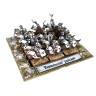 Готовая модель, миниатюра "Тевтонские рыцари" 15 фигур в масштабе 1:72
