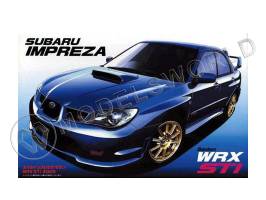 Склеиваемая пластиковая модель автомобиль Subaru Impreza WRX Sti 2005. Масштаб 1:24