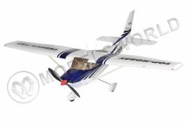 Радиоуправляемая модель самолёта Top RC Cessna 182 400 class синяя 965мм 2.4G 4-ch LiPo RTF