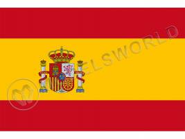 Флаг Испании. Размер 73х45 мм