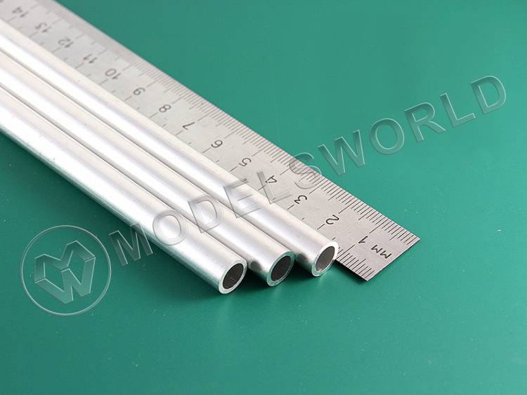 Толстостенная алюминиевая трубка 9.5 мм, 1 шт