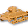Склеиваемая пластиковая модель Британский пехотный танк Матильда МК-I. Масштаб 1:100