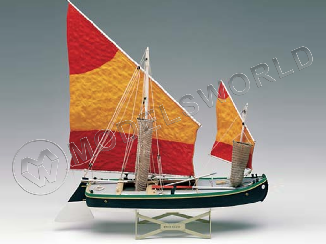 Набор для постройки модели рыбацкой лодки BRAGOZZO. Масштаб 1:32 - фото 1