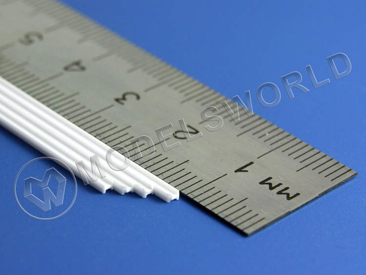 Двутавр пластиковый 1.5х1.2 мм, 4 шт - фото 1