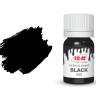 Акриловая краска ICM, цвет Черный (Black), 12 мл