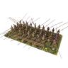 Готовая модель, миниатюра "Македонская фаланга" 40 фигур в масштабе 1:72