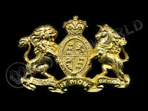 Декоративный элемент, герб Англии, 37 мм, металл 1 шт.