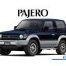 Склеиваемая пластиковая модель внедорожник Mitsubishi Pajero Metal Top Wide V24WG '91. Масштаб 1:24