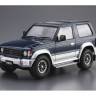 Склеиваемая пластиковая модель внедорожник Mitsubishi Pajero Metal Top Wide V24WG '91. Масштаб 1:24