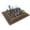 Готовая модель, миниатюра "Европейская пехота" 20 фигур в масштабе 1:72