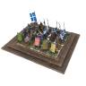 Готовая модель, миниатюра "Европейская пехота" 20 фигур в масштабе 1:72