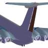 Склеиваемая пластиковая модель Советский пассажирский авиалайнер Ил-62М. Масштаб 1:144