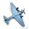 Готовая модель самолета Як-9Д в масштабе 1:48