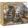 Американский 81-мм миномёт м1 с расчётом. Масштаб 1:72