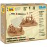 Американский 81-мм миномёт м1 с расчётом. Масштаб 1:72