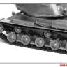Склеиваемая пластиковая модель Советский тяжелый танк ИС-2. Масштаб 1:72